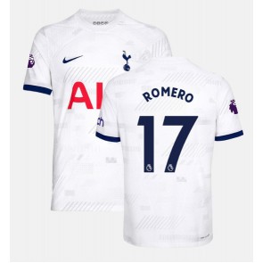 Tottenham Hotspur Cristian Romero #17 Replica Home Stadium Shirt 2023-24 Short Sleeve